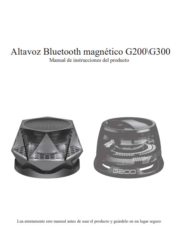Altavoz Bluetooth magnético G200/G300
